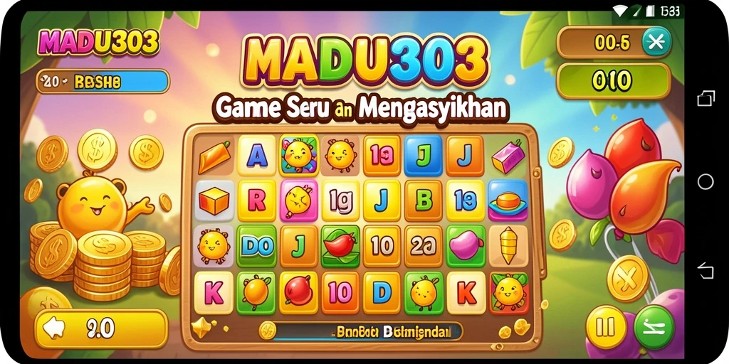 Tampilan gameplay Bingo yang menarik dan interaktif.